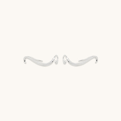 Liquid Silver Ear Climber