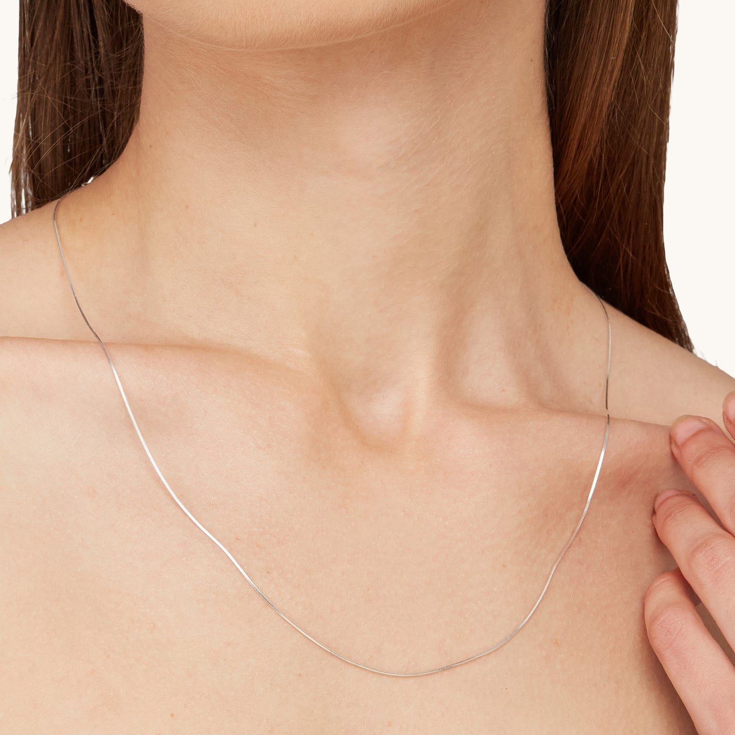 Silken Silver Necklace