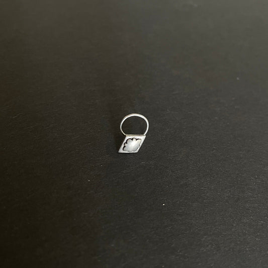 Sunbeam Silver Nose Pin