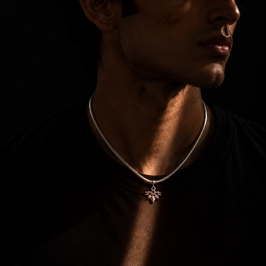 Blaze Pendant in 925 Silver