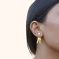 Gold Pearl Earring