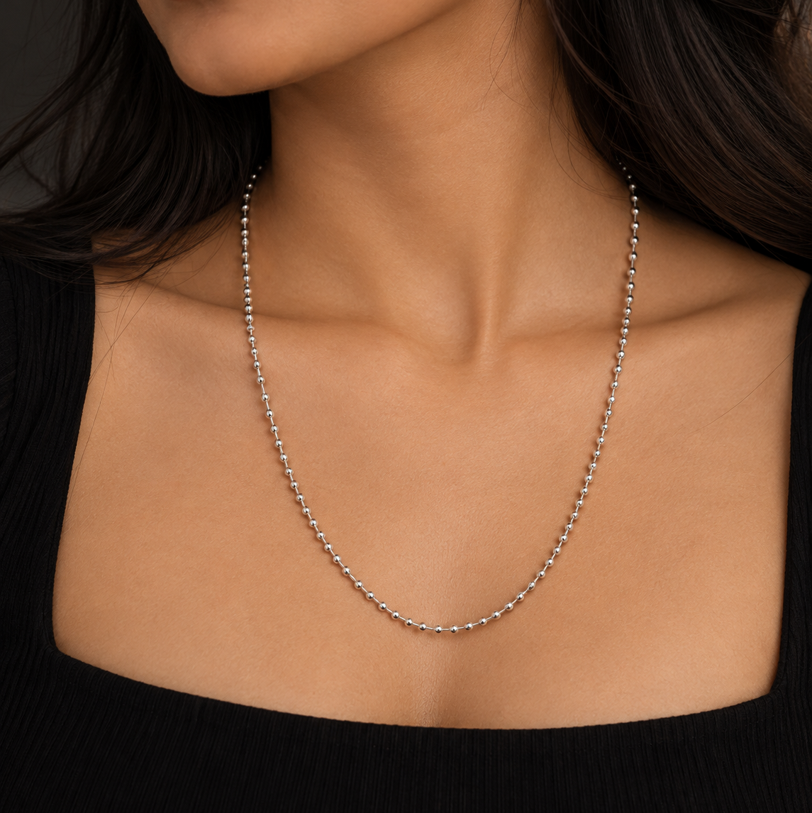 Silver Dew Neck Chain