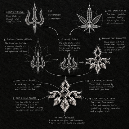 Blaze Pendant in 925 Silver